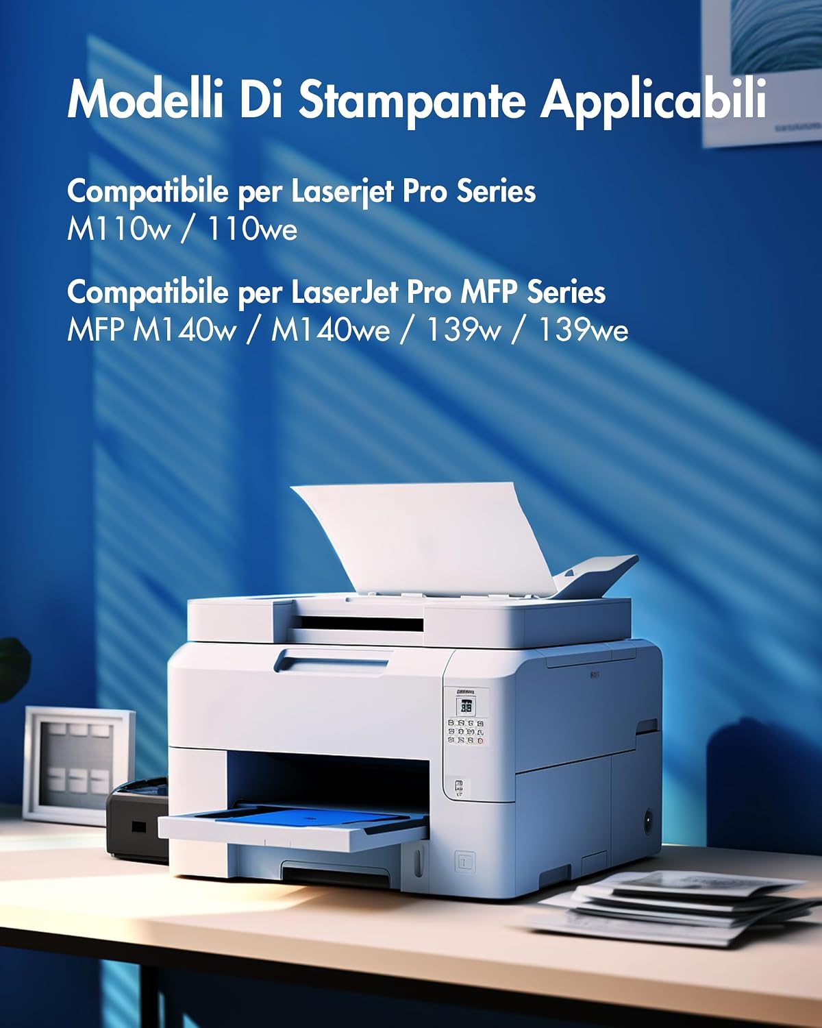 Detalle 2 de VIPGOOD 142A W1420A Toner Compatibile per HP LaserJet (M140/M139, M110) – 1 Nero senza Chip