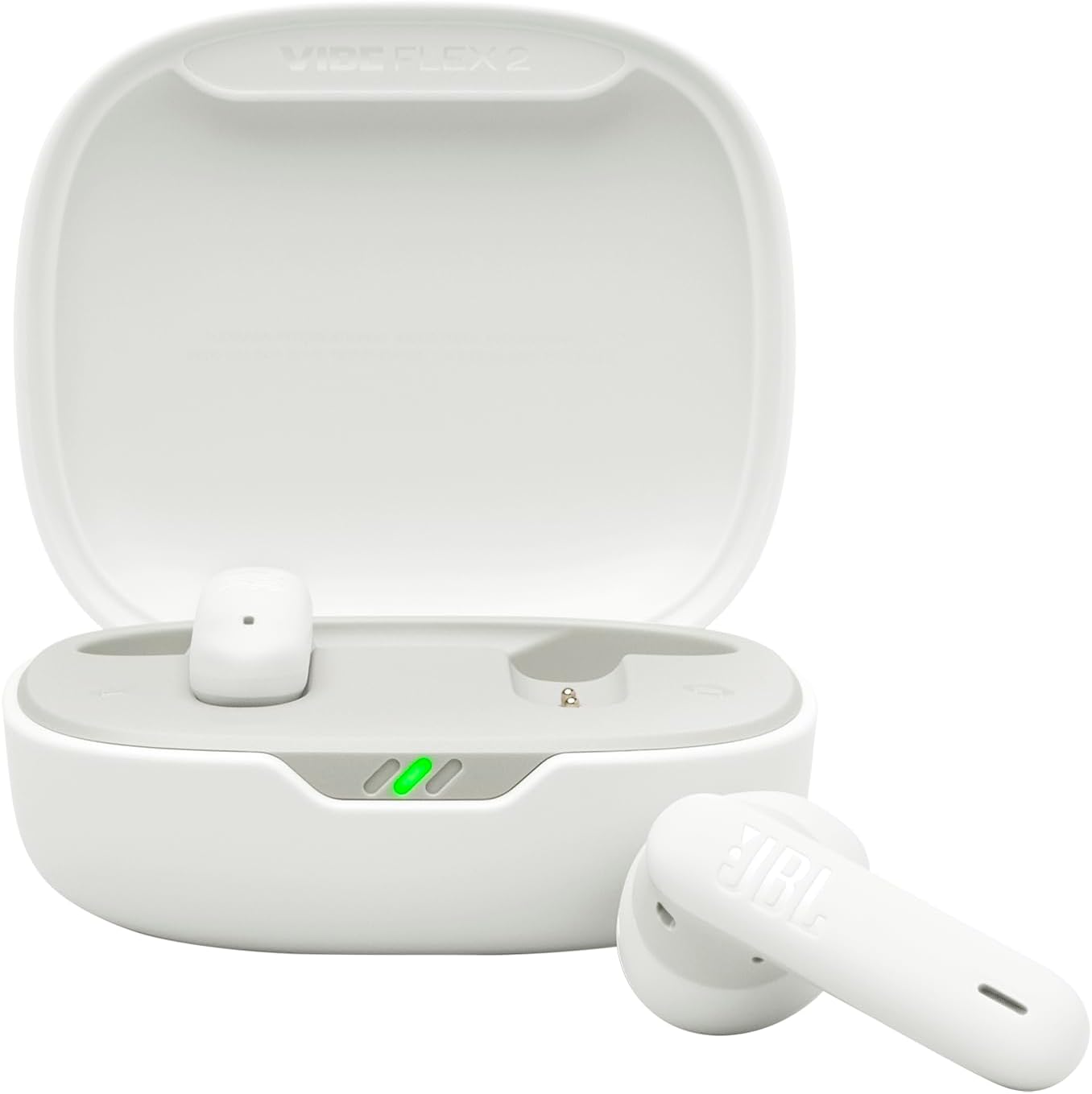 Detalle de JBL Vibe Flex 2 JBLVFLEX2WHTAM True Wireless Earbuds, 12 mm Drivers