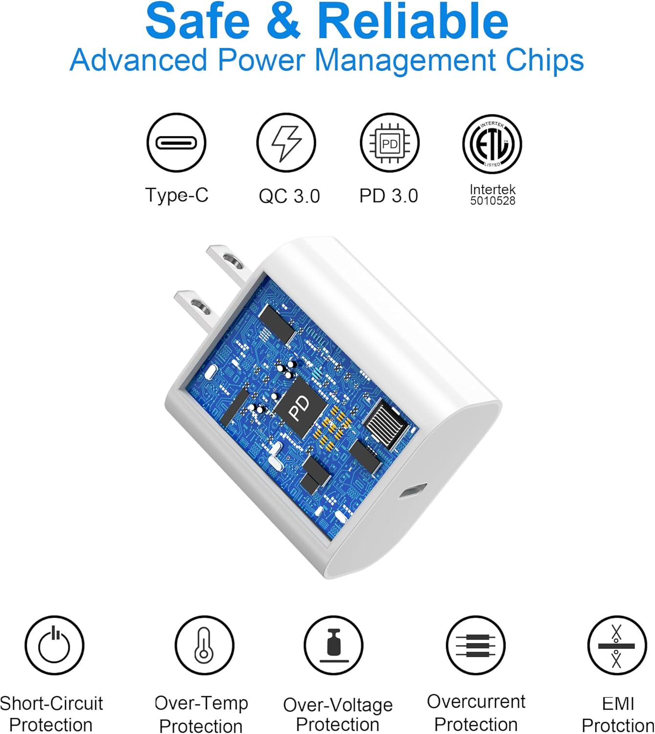 Thumbnail 1 de BSTOEM USBC Charger Block 2-Pack