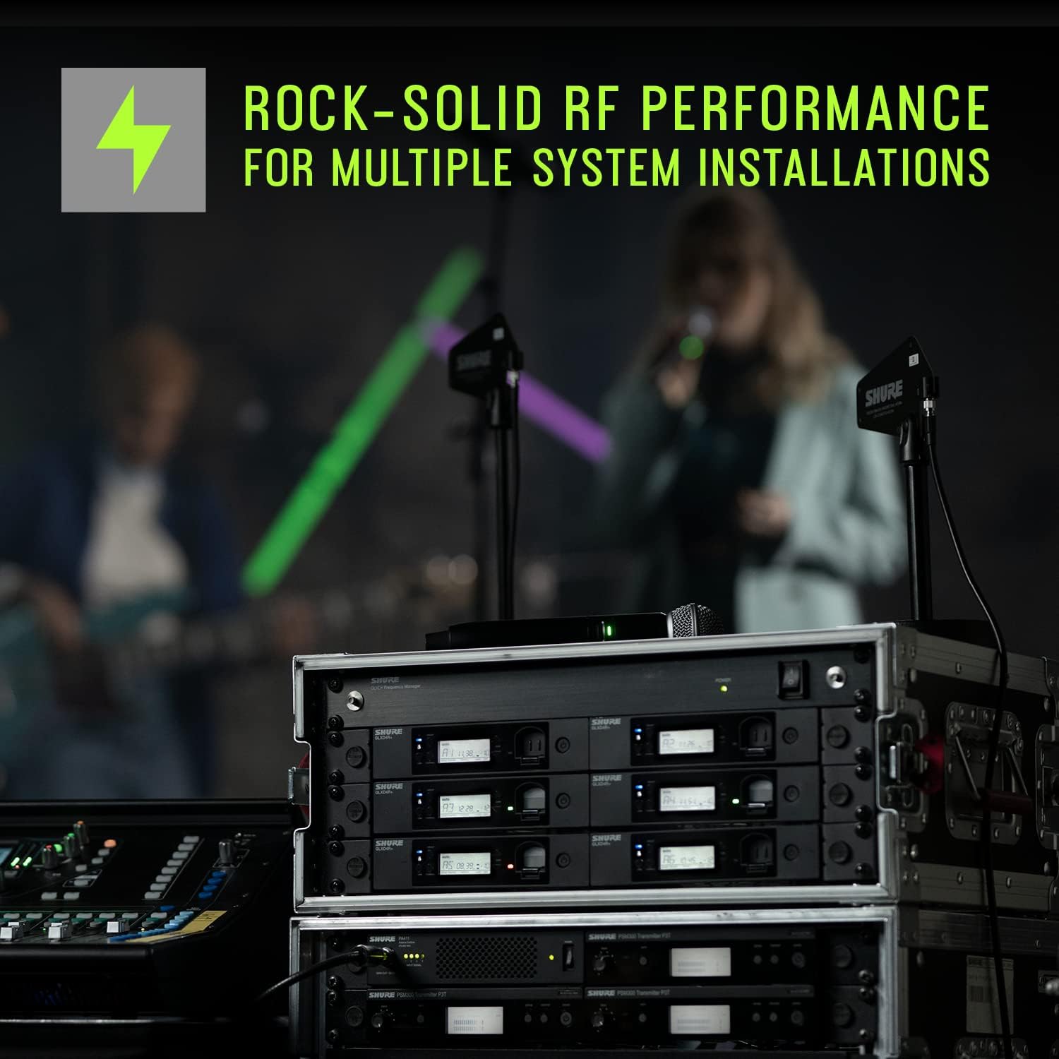 Thumbnail 6 de Shure GLXD16+ Dual Band Pro Digital Wireless System (with Pedal Receiver) for Guitar & Bass