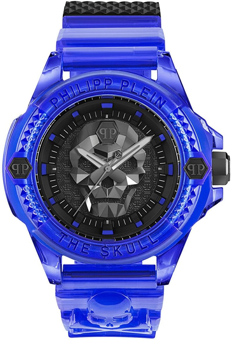 Detalle 2 de Philipp Plein Damen-Uhr Analog Quarz 32024368 mit schwarzem Zifferblatt