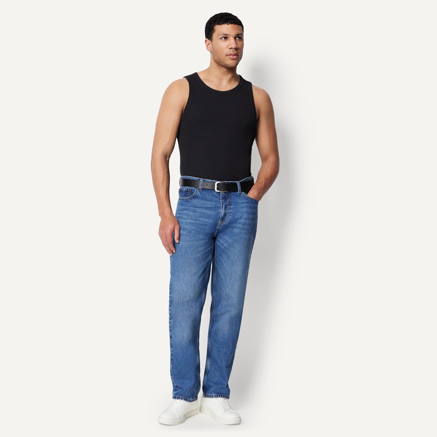 Detalle de Amazon Essentials Men's Slim-Fit Ribbed Vest