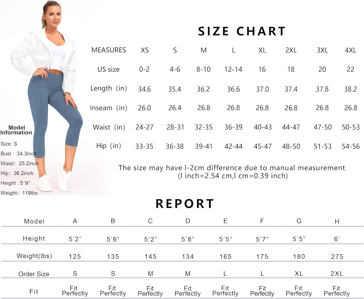 Thumbnail 6 de THE GYM PEOPLE High Waist Yoga Pants