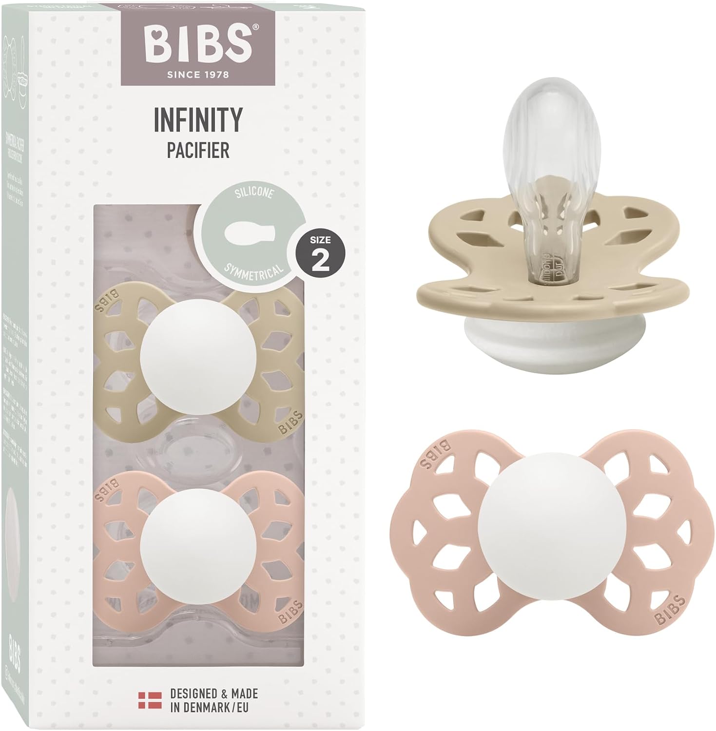 Detalle de BIBS Infinity sucette physiologique taille 2 (6–18 mois)
