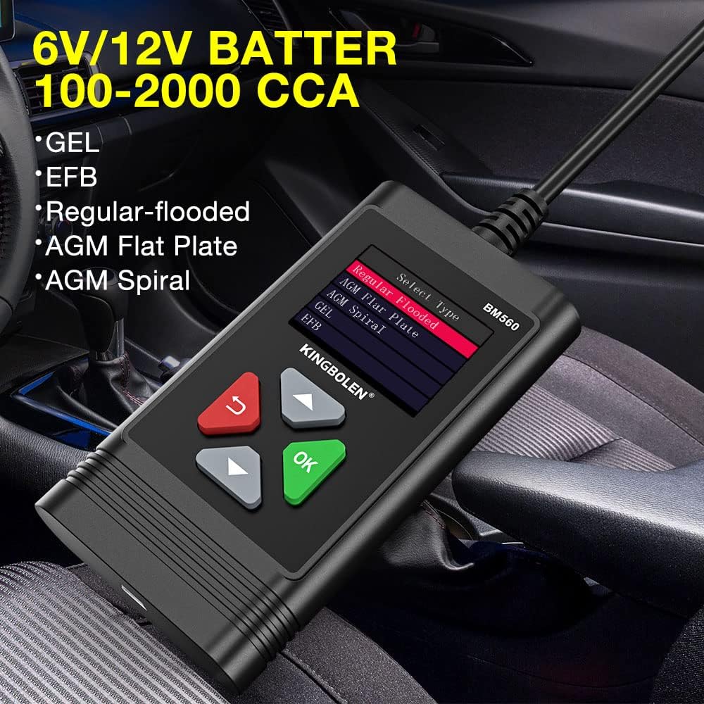 Thumbnail 2 de KINGBOLEN BM560 tester batteria 6V 12V