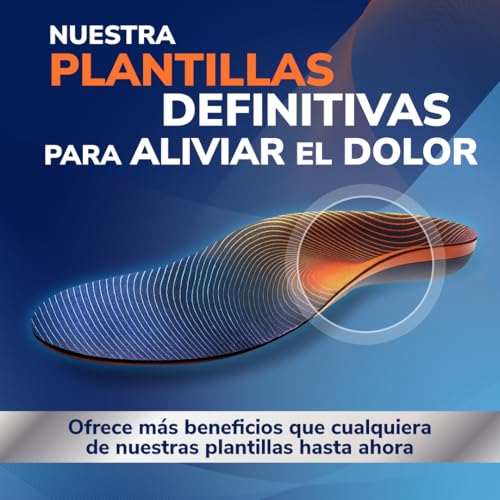 Thumbnail 1 de Dr. Scholl’s Advanced Pain Relief plantillas ortopédicas para fascitis plantar (hasta 150 kg) 40.5-41.5