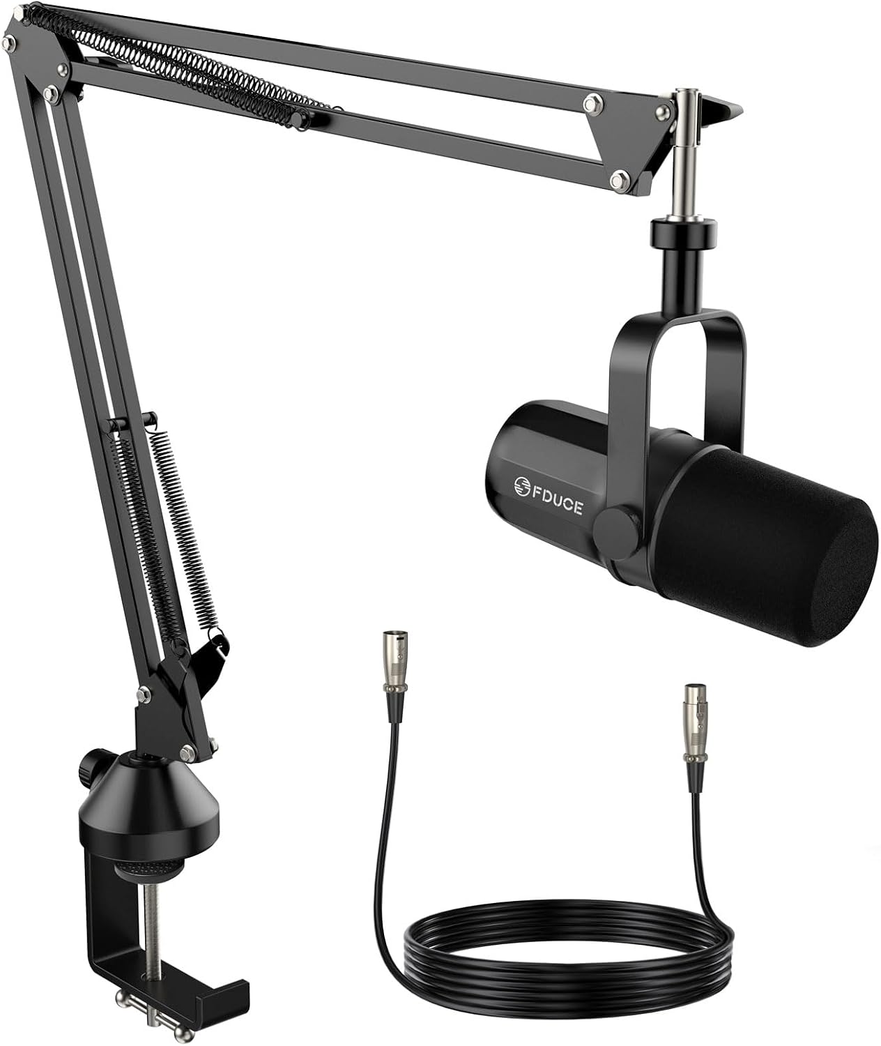 Detalle de FDUCE SL40X+ dynamische XLR-microfoonset met cardioïde opname