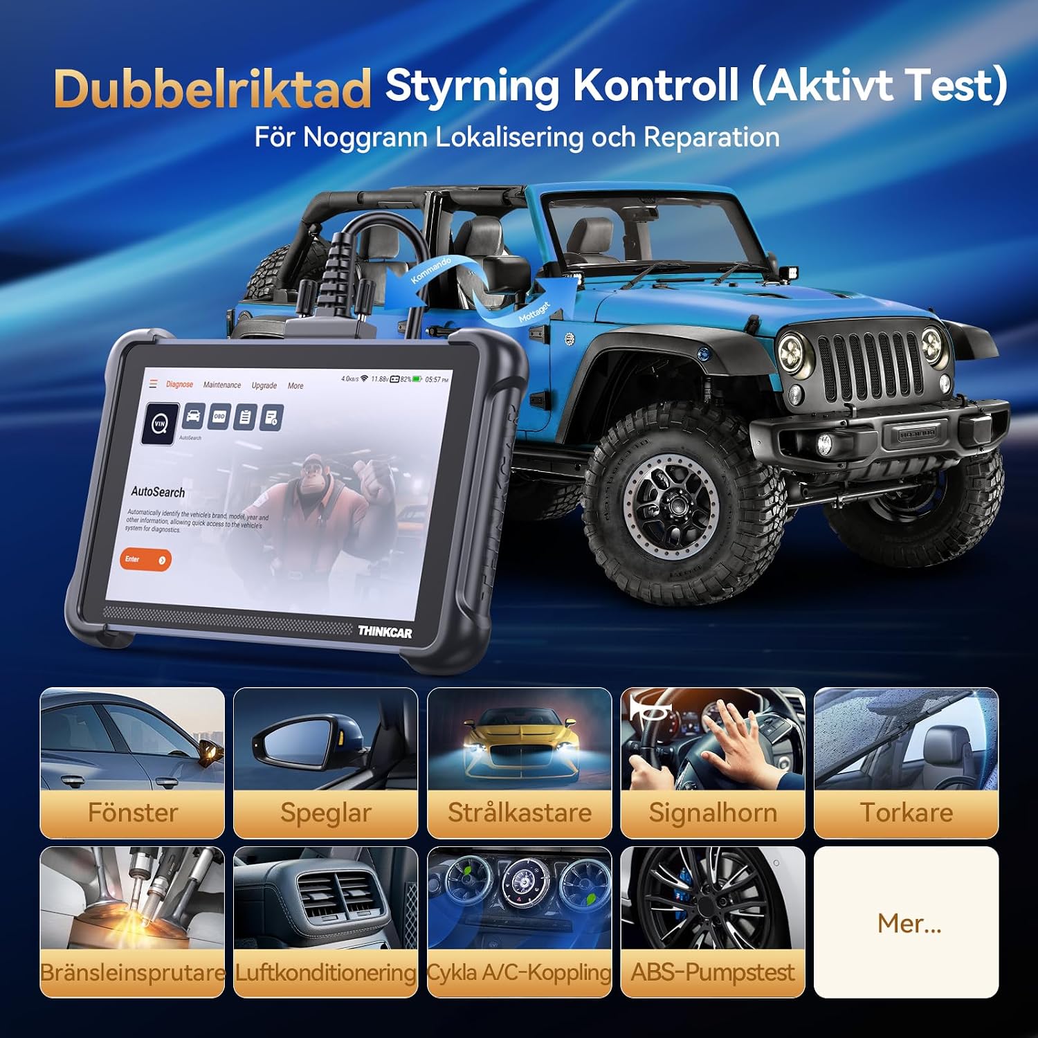 Detalle 2 de ThinkScan OBD2-diagnosverktyg 689