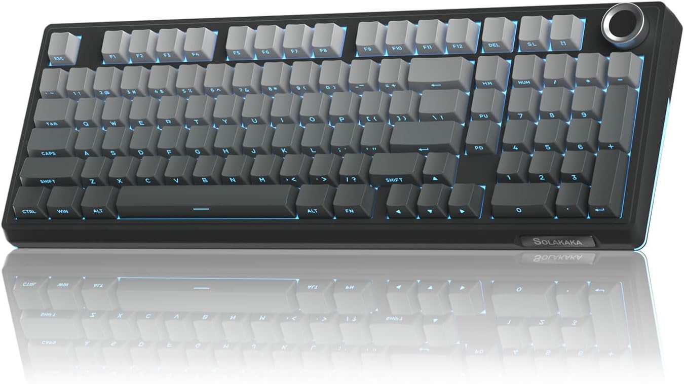 Detalle de SOLAKAKA KI99 Pro 96% Wireless Mechanical Keyboard