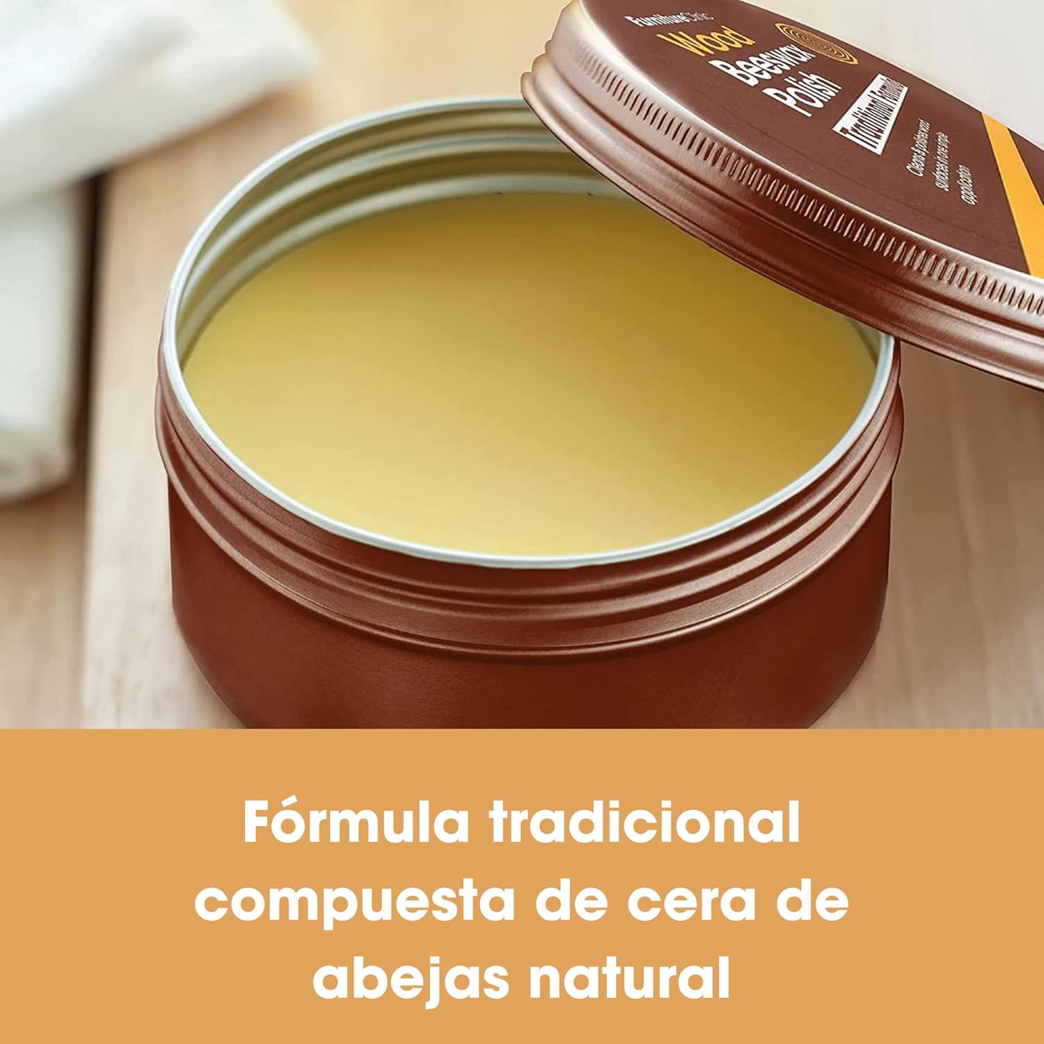 Thumbnail 1 de Furniture Clinic Abrillantador cera de abejas 200 ml