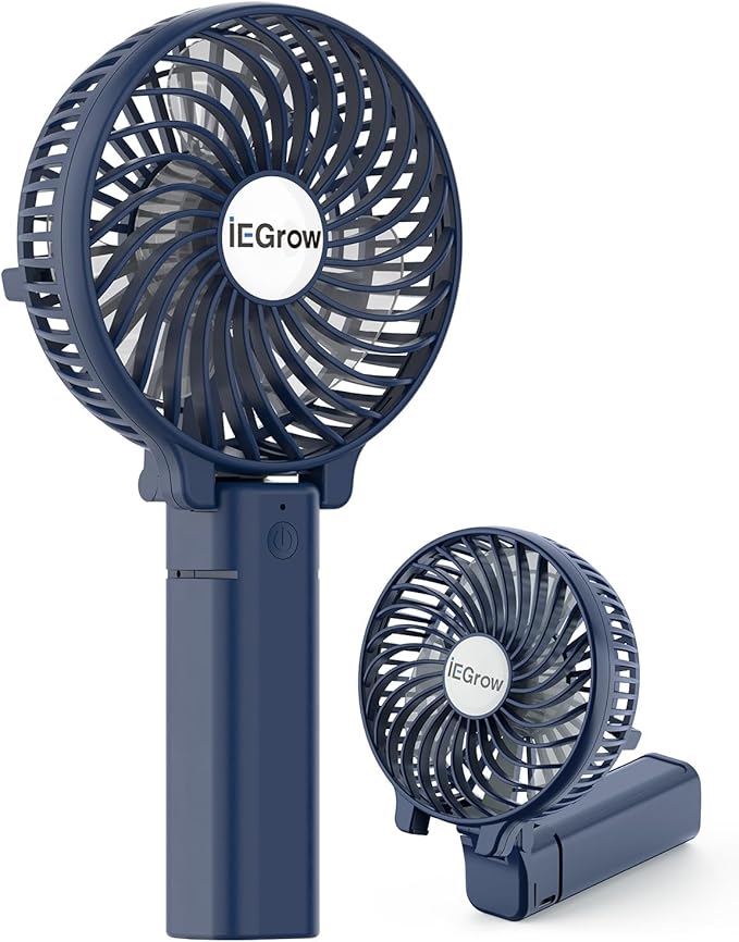 Detalle de iEGrow Mini Ventilador Portátil USB Recargable