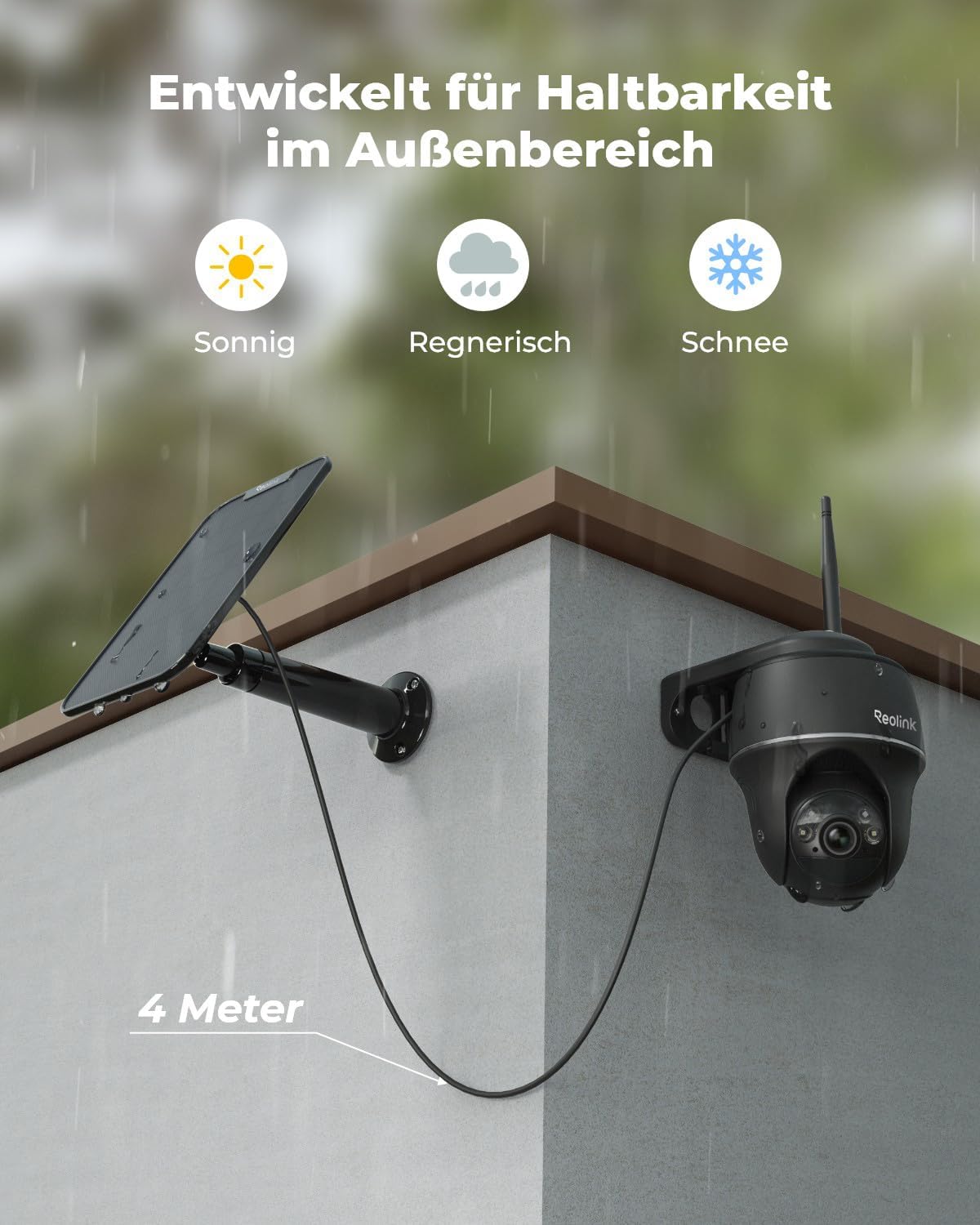 Thumbnail 5 de Reolink Argus PT 5MP Solar Überwachungskamera