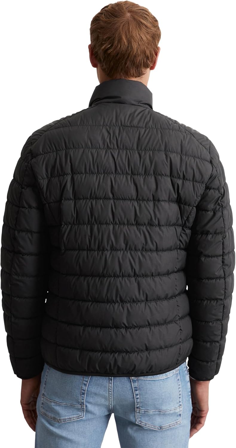 Detalle de Marc O’Polo Damen Steppjacke mit Stehkragen – leicht, mit 2-Wege-Reißverschluss