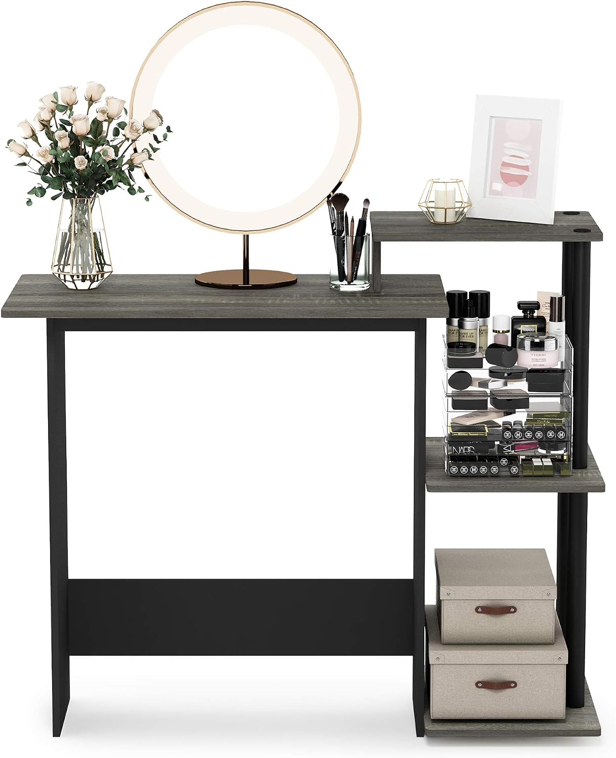 Thumbnail 4 de Furinno EFFICIENT Desk with 3 shelves ⚙