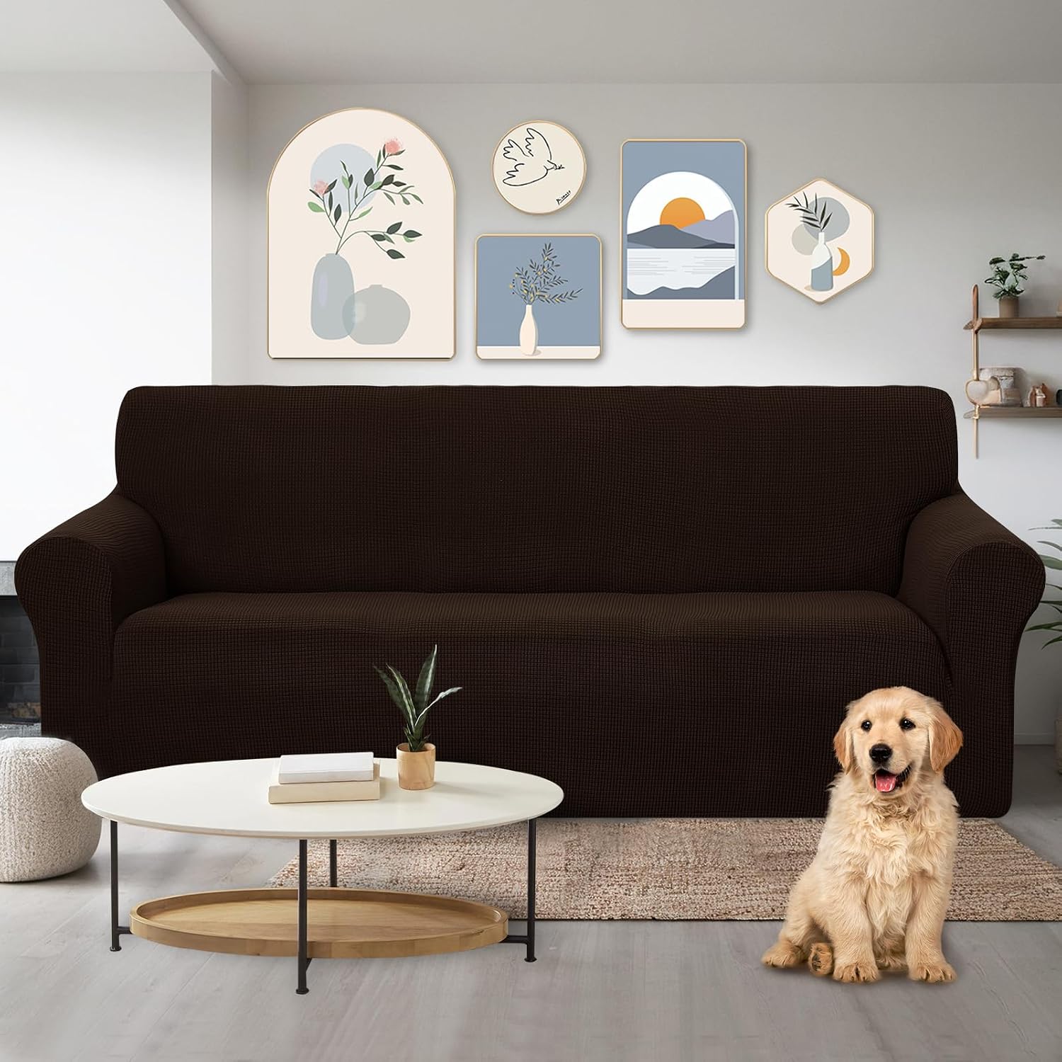 Detalle 2 de U-NICE HOME 3-Cushion Sofa Slipcover