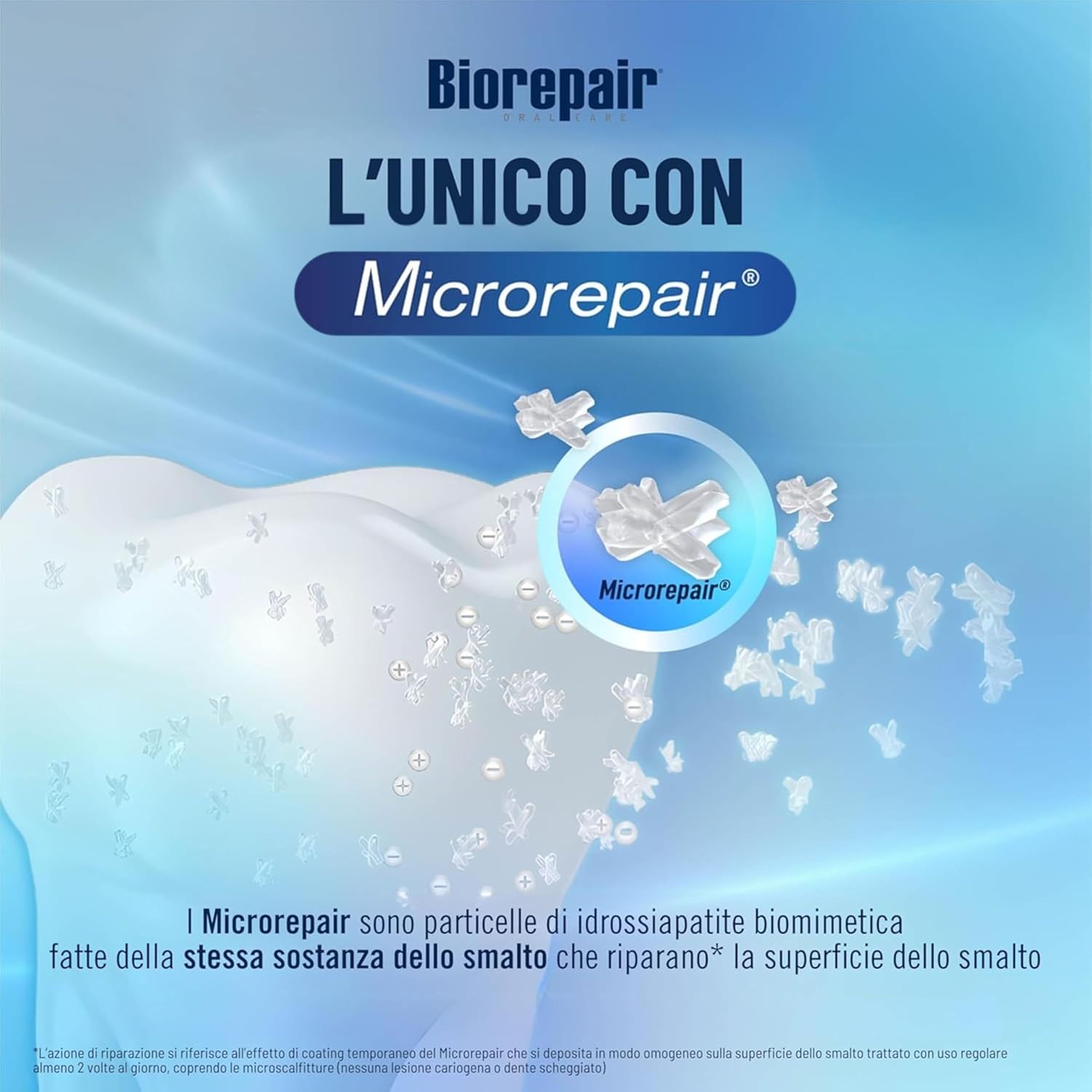 Detalle de Biorepair Dentifricio Advanced Sensitive – Doppia Azione per Sensibilità e Gengive