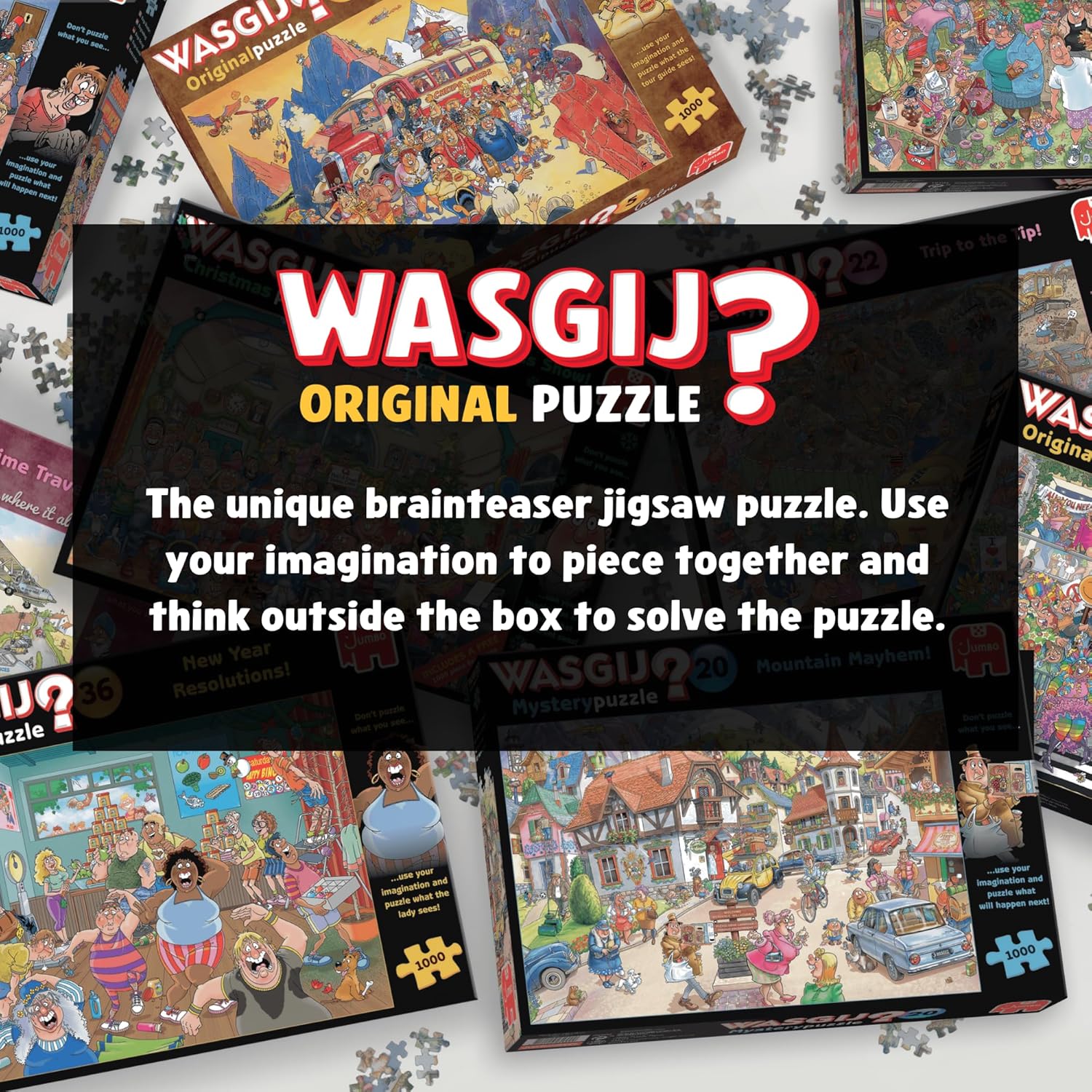 Detalle 2 de Puzzle humour Wasgij Original 47 1000 pièces