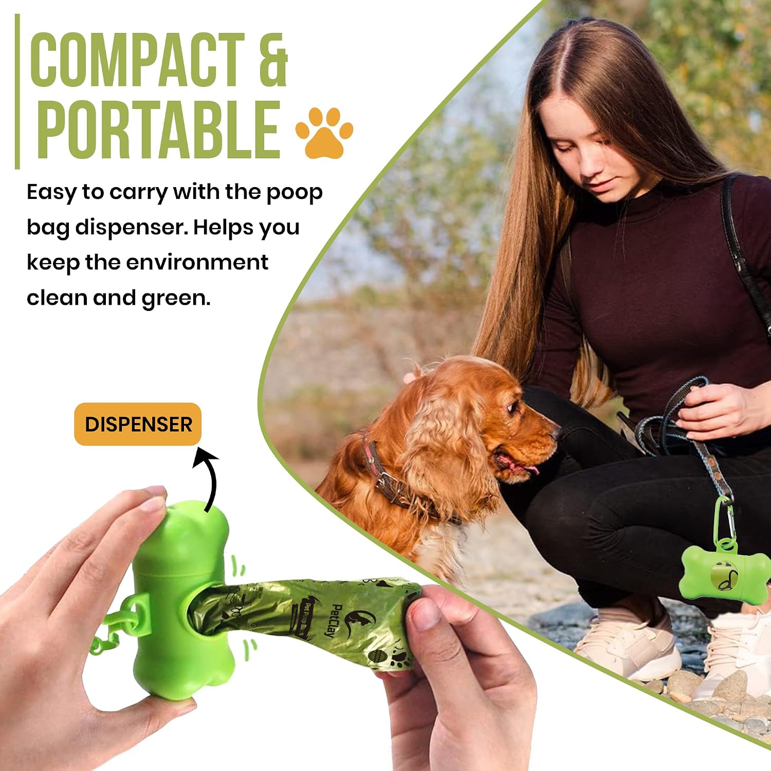Detalle de Petclay Dog Poop Bags 540 Biodegradable