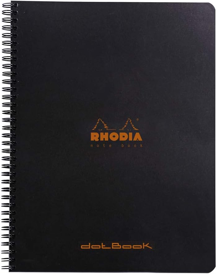 Thumbnail 6 de RHODIA 193439Cpack Cahier à Spirale Noir A5+ dot-grid, Lot de 5 — 160 pages détachables