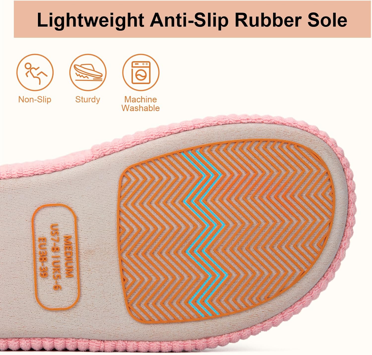 Thumbnail 5 de LongBay Slippers for Women Memory Foam Open Toe Slide