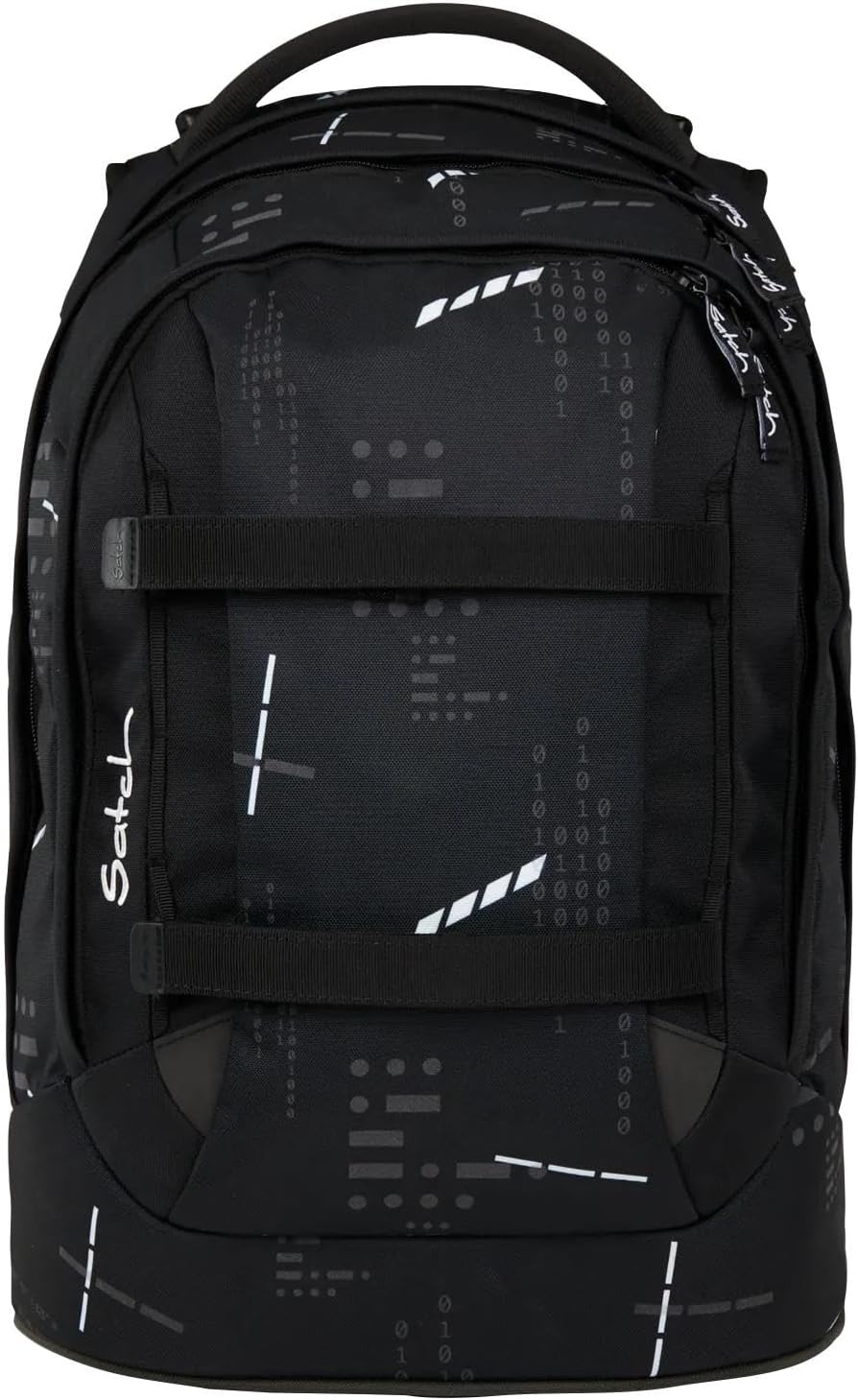 Detalle de Satch Schulrucksack Pack Ninja Matrix – Schwarz | 30 L, ergonomisch, robust