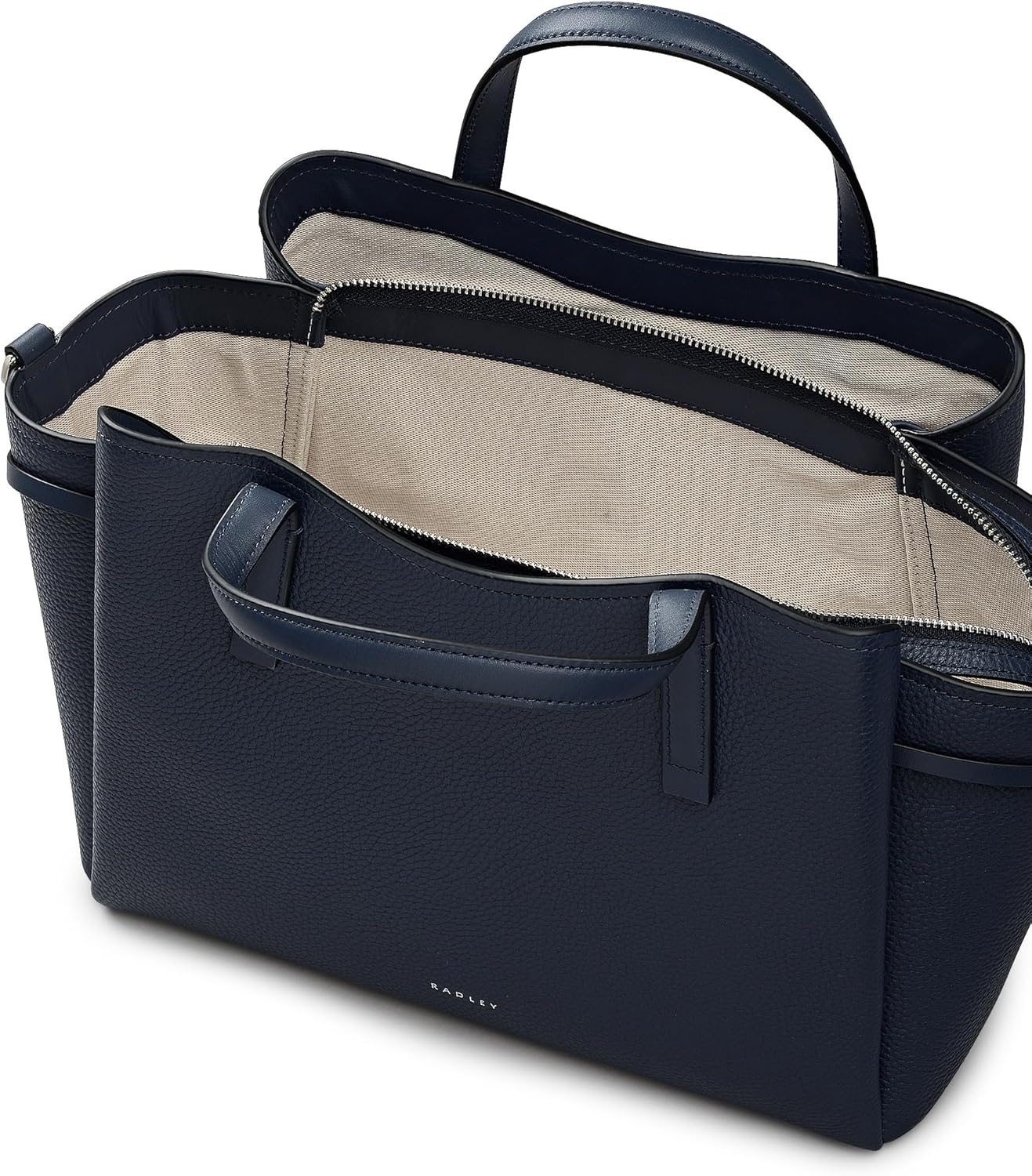 Thumbnail 2 de Radley London Blake Gardens women’s leather large ziptop top handle bag