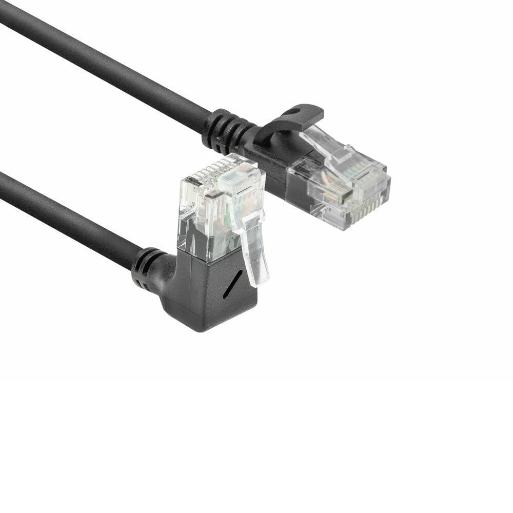 Thumbnail 5 de ACT DC3900 kabel Ethernet Cat 6A U/UTP 0,5 m, cienki, z wtykiem 90° w dół