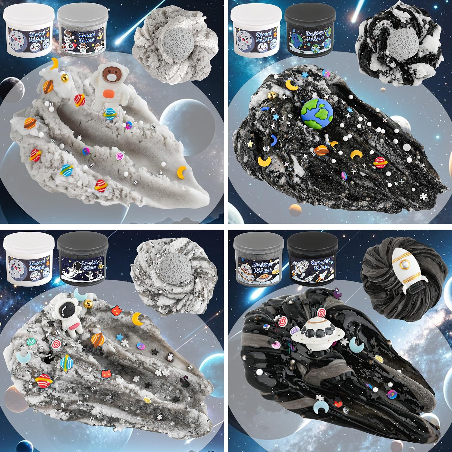 Thumbnail 6 de LAWOHO Galaxy 6‑Pack Slime Kit 360ml