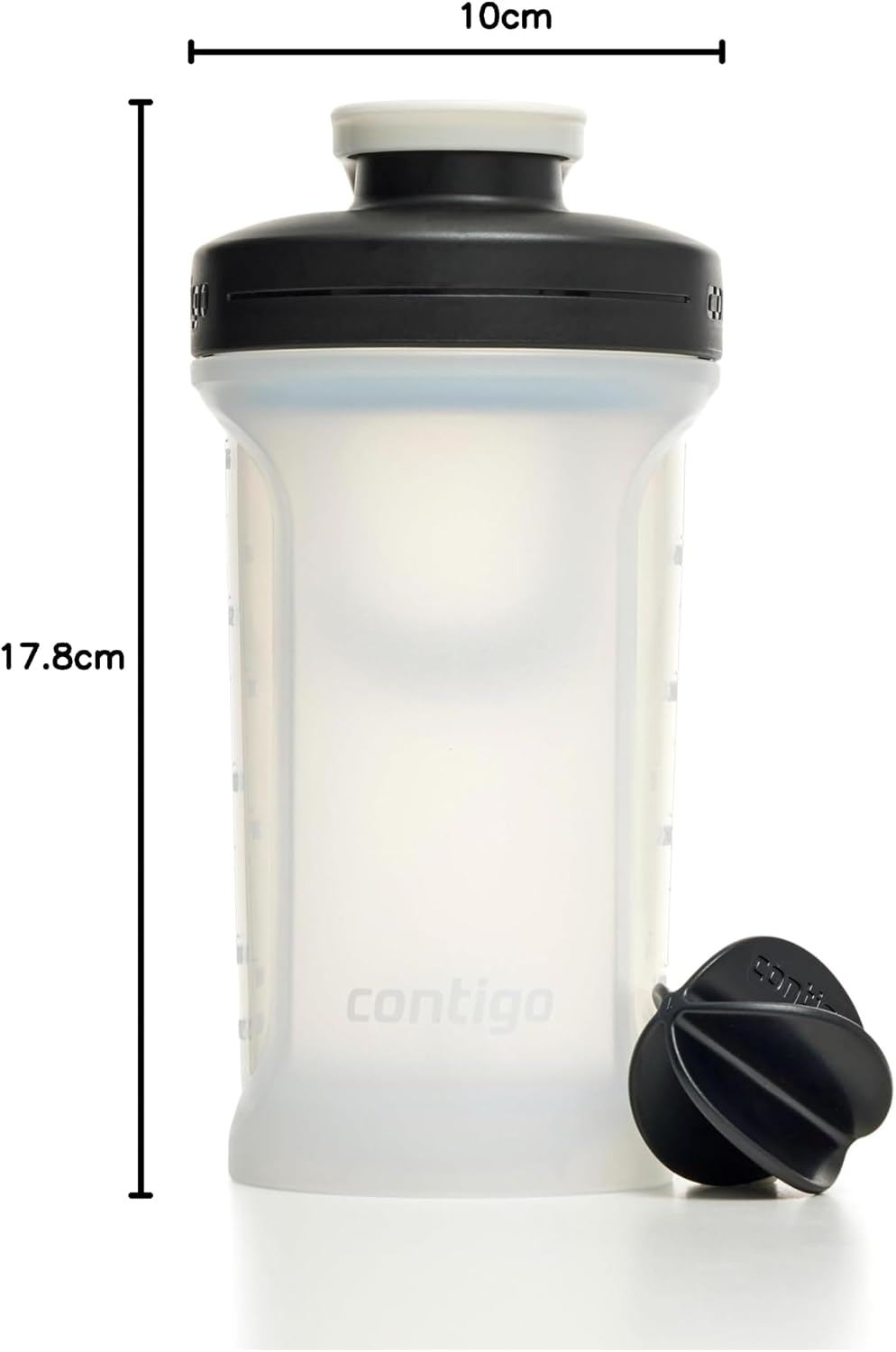 Thumbnail 10 de Contigo Shake & Go 2.0 Botella Shaker de Proteínas 590 ml🥤