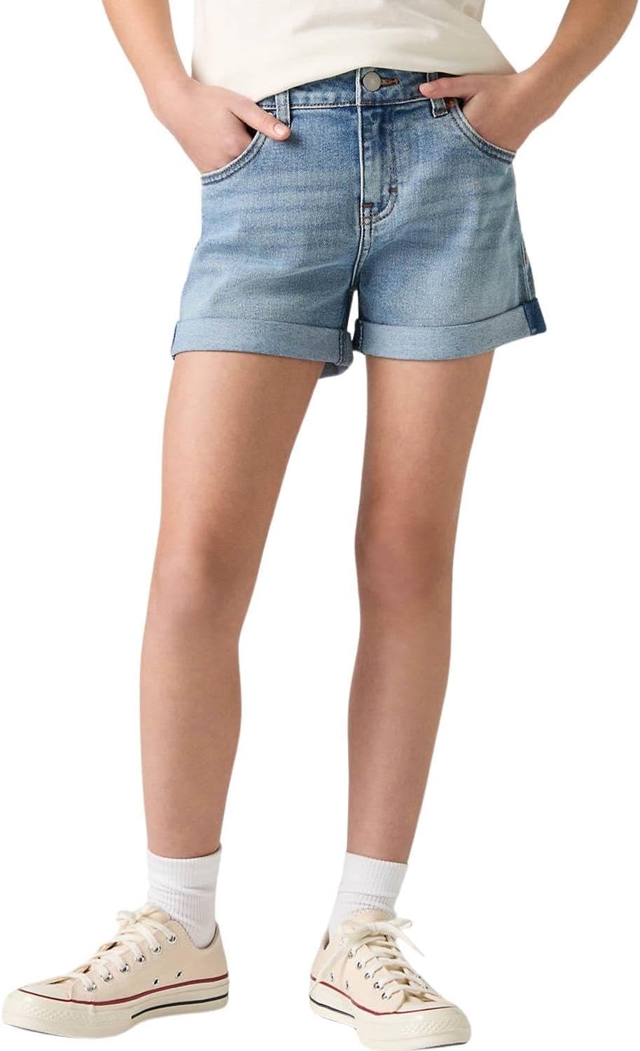 Thumbnail 4 de Levi's Fille Pantalones Vaqueros Cortos, Niñas, 14 años