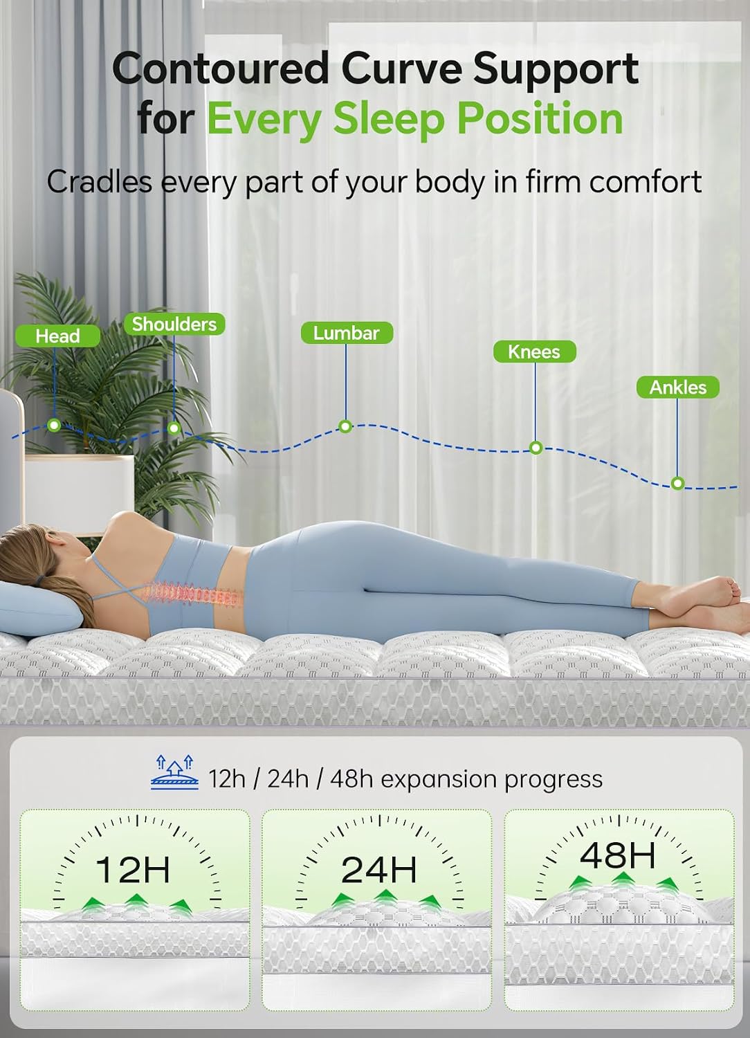 Detalle 1 de BEDELITE King Mattress Topper