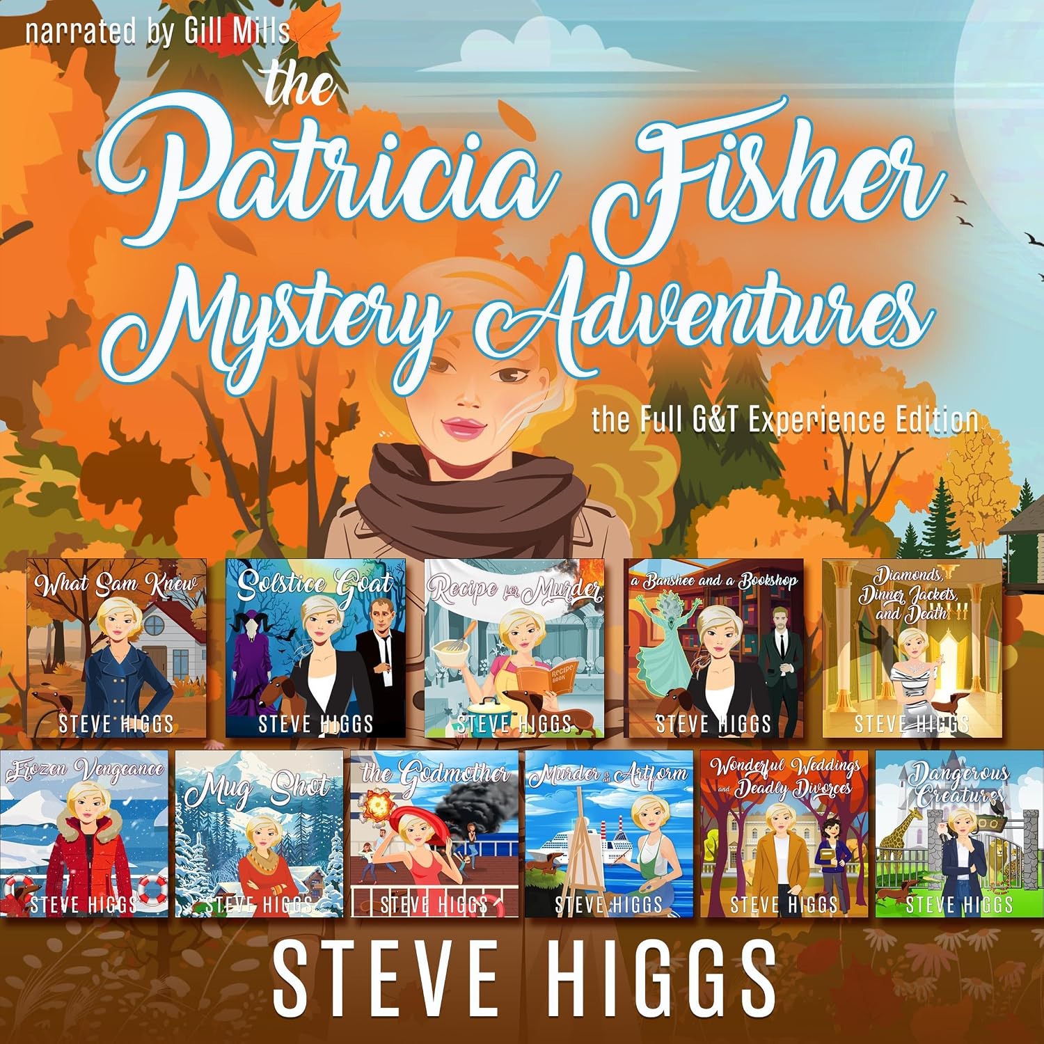 Detalle de Patricia Fisher Mystery Adventures (The Full G&T Experience Edition) Audiobook