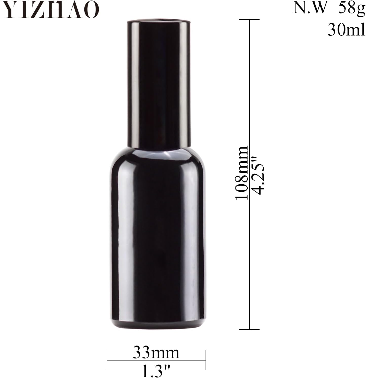 Thumbnail 1 de YIZHAO Sprühflasche Glas 30ml für Ätherisches Öl