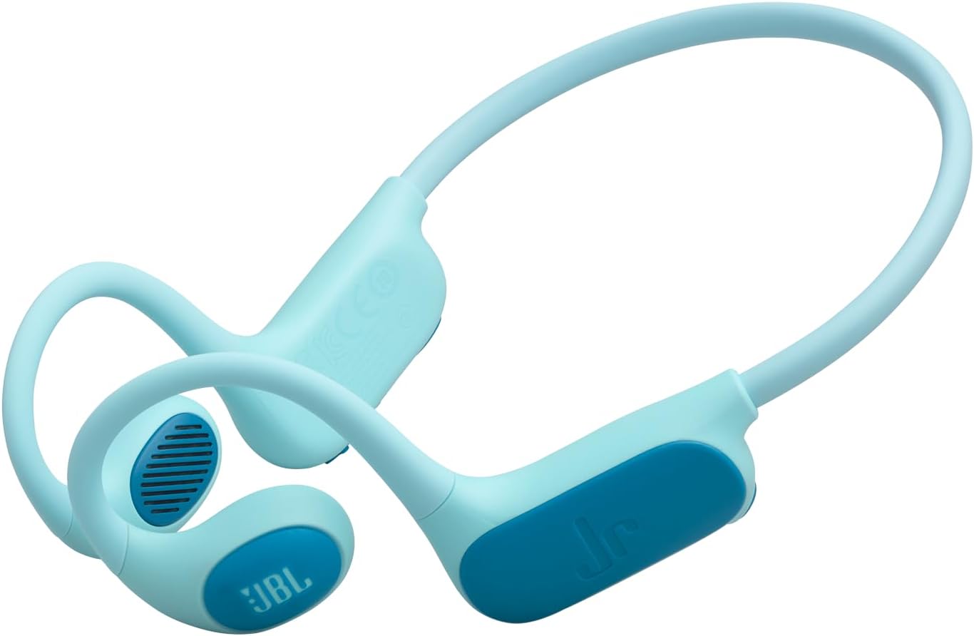 Detalle de JBL Junior Free Wireless Open-Ear Kid Headphones: Teal