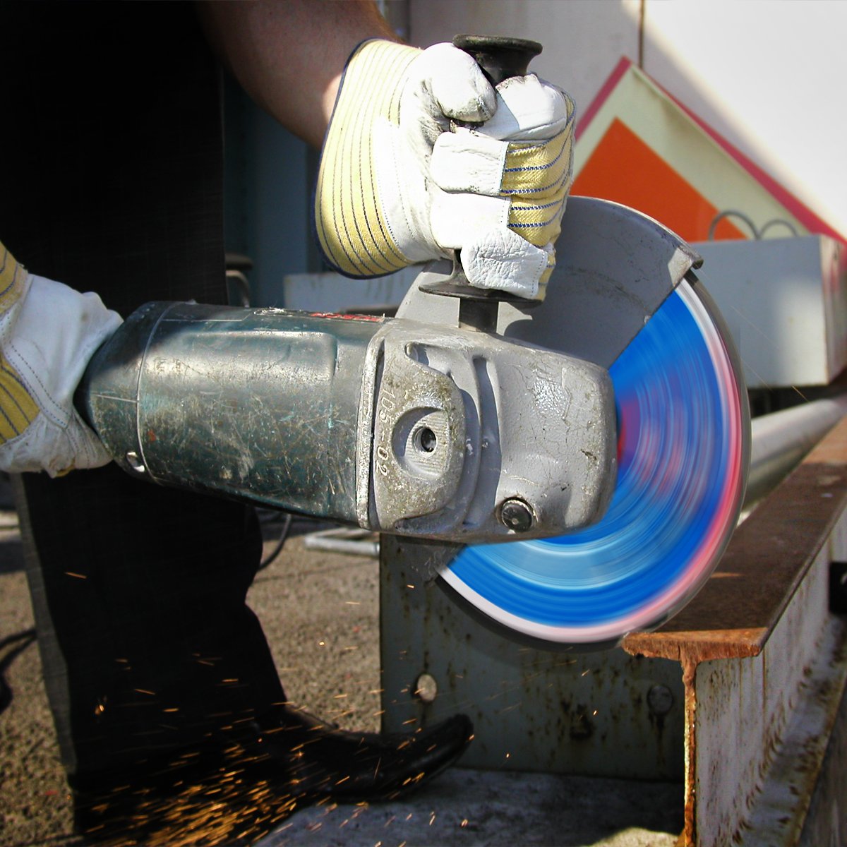 Thumbnail 2 de S&R 25 Dischi da taglio Ferro Metallo e Acciaio per Smerigliatrice Angolare 230x2 mm – Set da 25