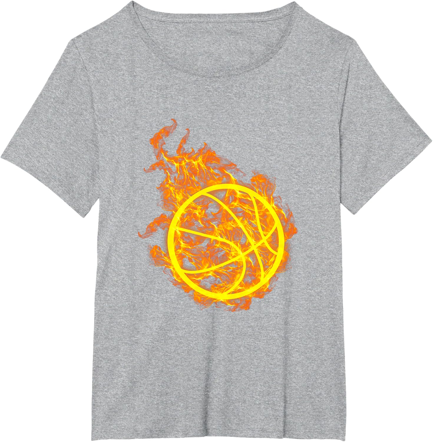 Thumbnail 2 de T-shirt basket flamboyant, ballon joueur