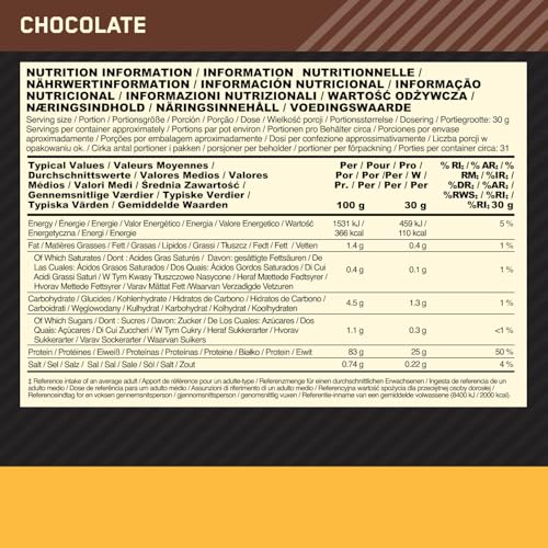 Thumbnail 6 de Optimum Nutrition Gold Standard 100% Isolate – Protéine de Whey, 930 g