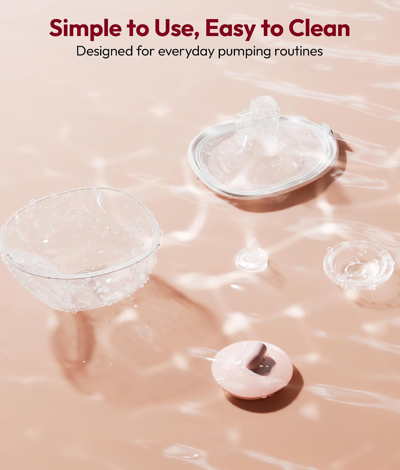 Detalle 2 de NCVI AM8782-2-US Wearable Breast Pump, Hands-Free In-Bra Electric Pump