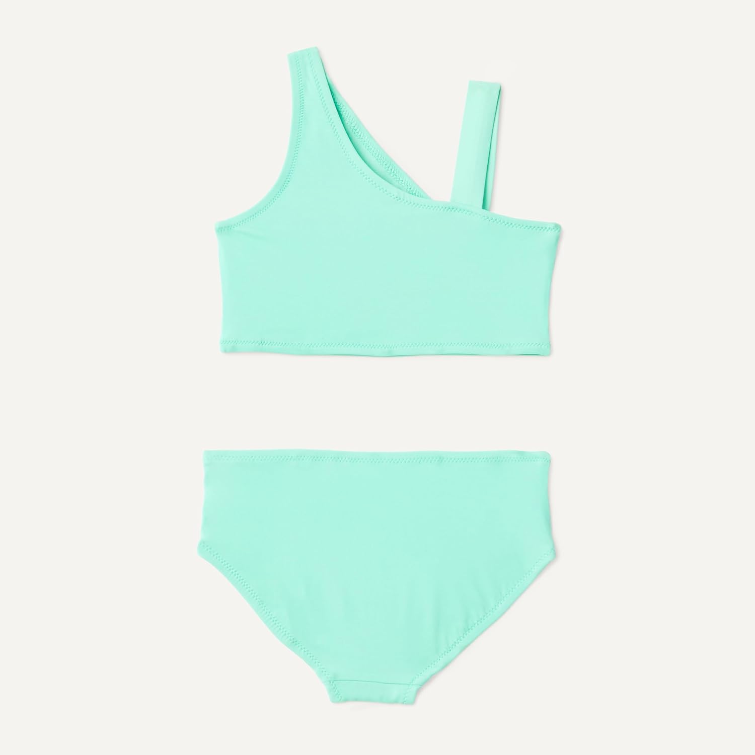 Thumbnail 2 de Amazon Essentials Mädchen Zweiteiliges Bikini-Set mit asymmetrischem Ausschnitt