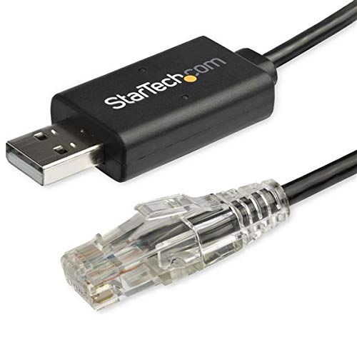 Detalle 2 de StarTech.com 6 ft Cisco USB Console Cable (USB to RJ45 Rollover) - ICUSBROLLOVR