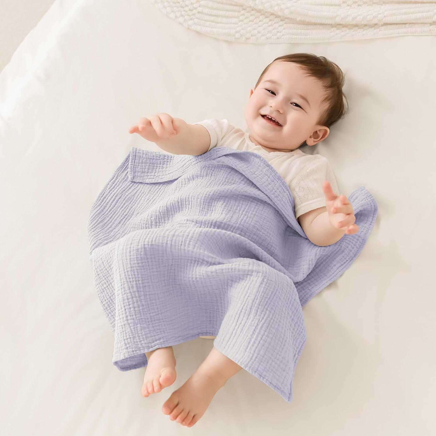 Thumbnail 3 de Susurration Muslin Cloths 60 x 60 cm 8 Pack