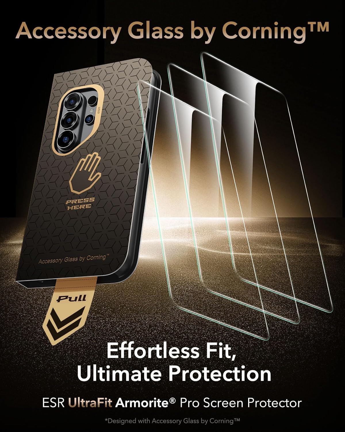 Thumbnail 1 de ESR 3‑Pack Screen Protector Galaxy S26 Ultra