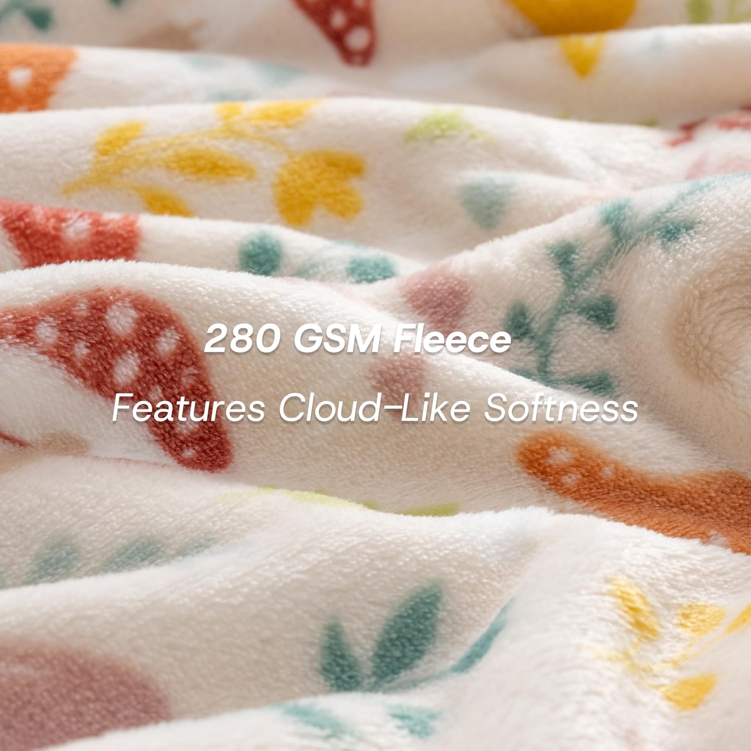 Thumbnail 4 de Luxury Printed Fleece Warm Blanket 108×90 in 🛋