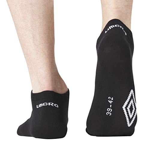 Detalle de Umbro Socquettes Homme & Femme 43-46, Lot de 5 – Noir