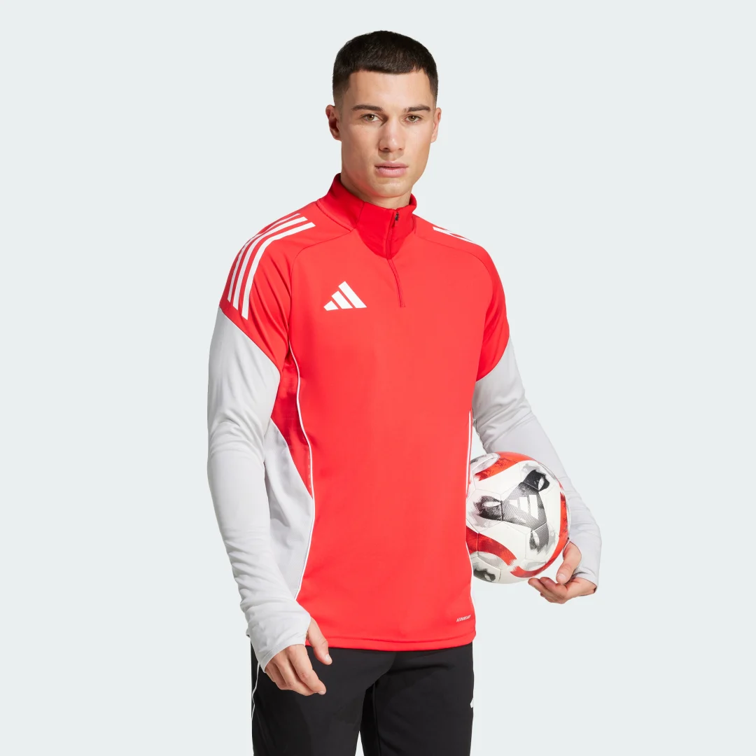 Detalle de adidas Sudadera de entrenamiento Tiro 25 Competition roja