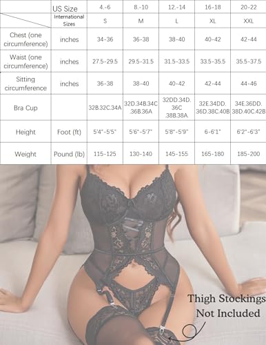 Thumbnail 5 de Avidlove corset en dentelle pour femme