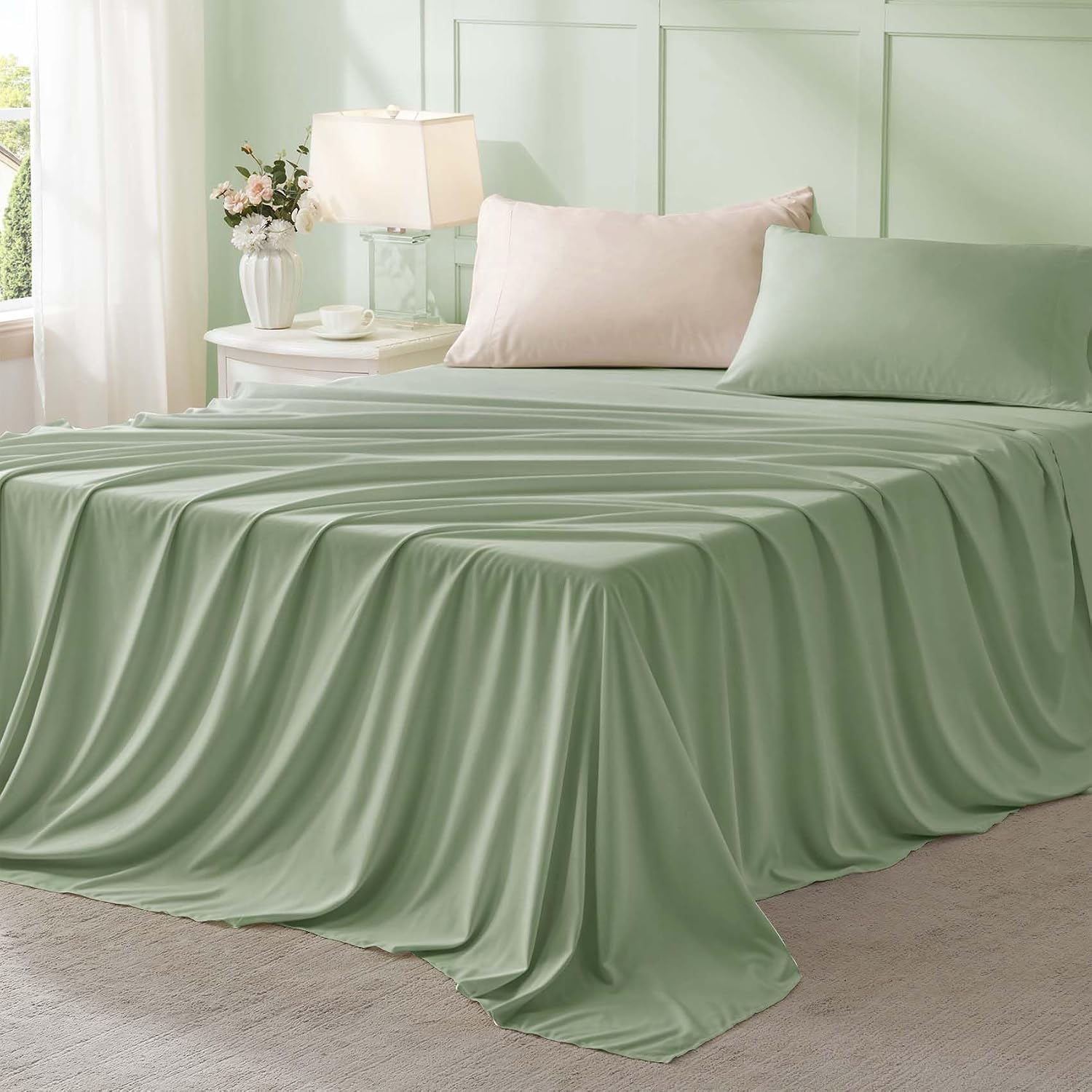 Thumbnail 6 de Anluoer King Size 7‑Piece Bedding Set