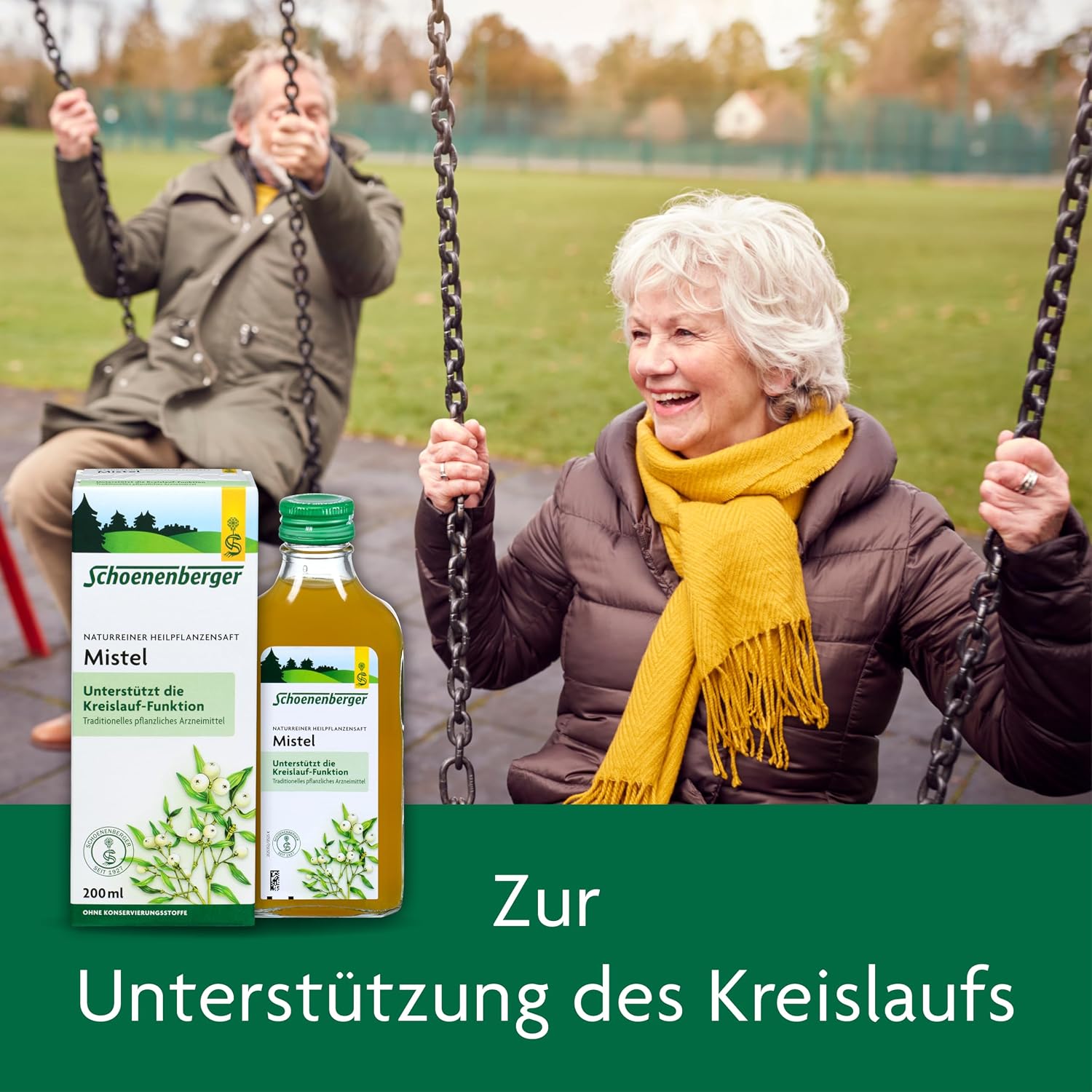 Detalle de Schoenenberger Mistel naturreiner Heilpflanzensaft – 200 ml Glasflasche, sanfte Unterstützung für das Herz-Kreislauf-System