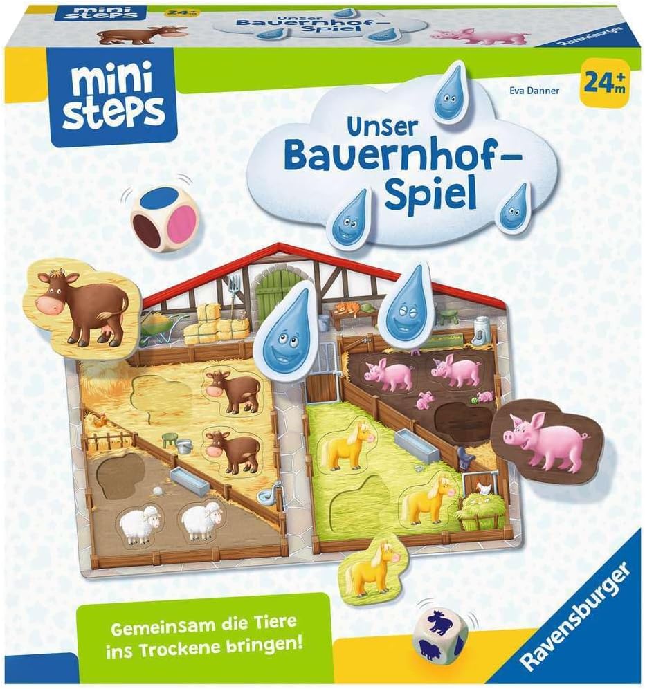Detalle de Ravensburger ministeps 4173 Unser Bauernhof