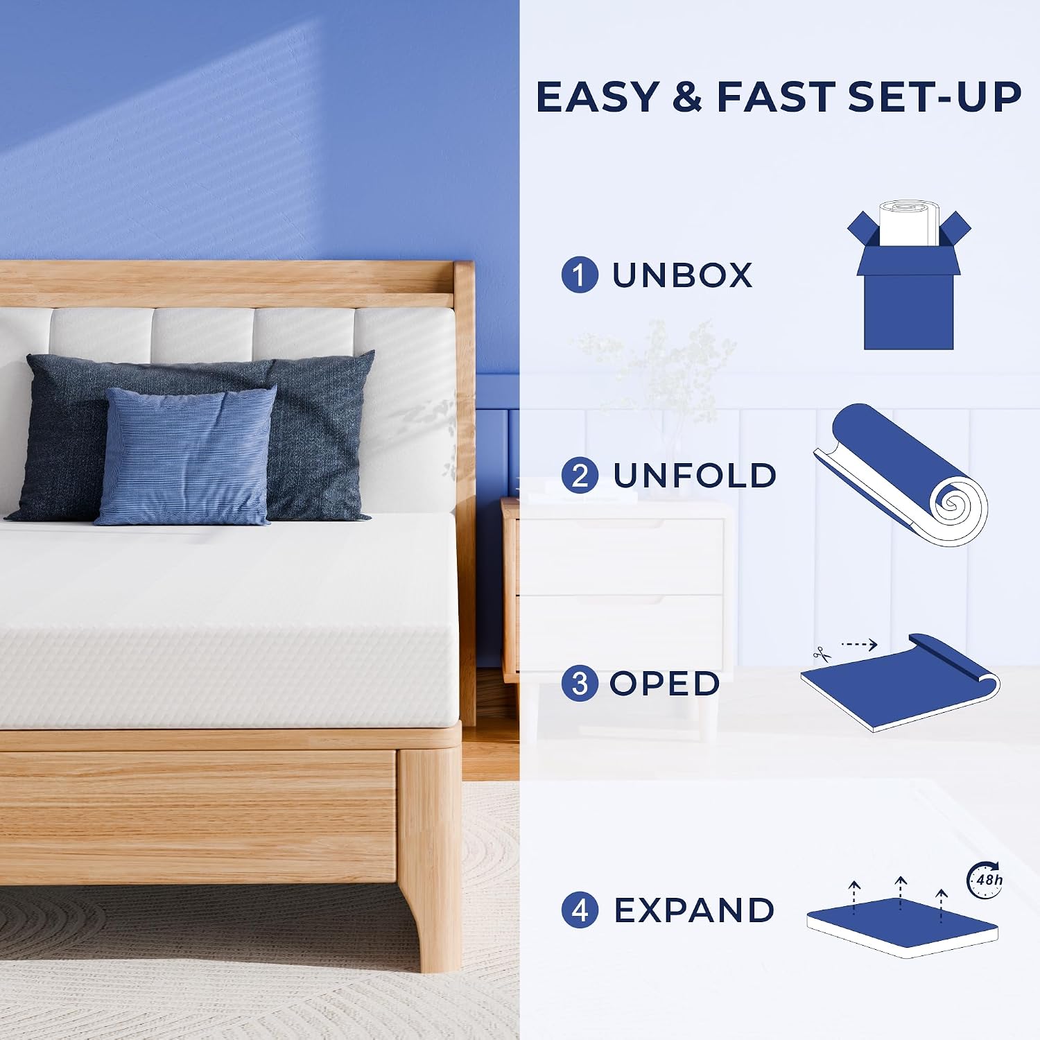 Thumbnail 5 de SOMNIKEN Twin Mattress, 5-Inch